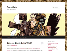 Tablet Screenshot of coeycain.com